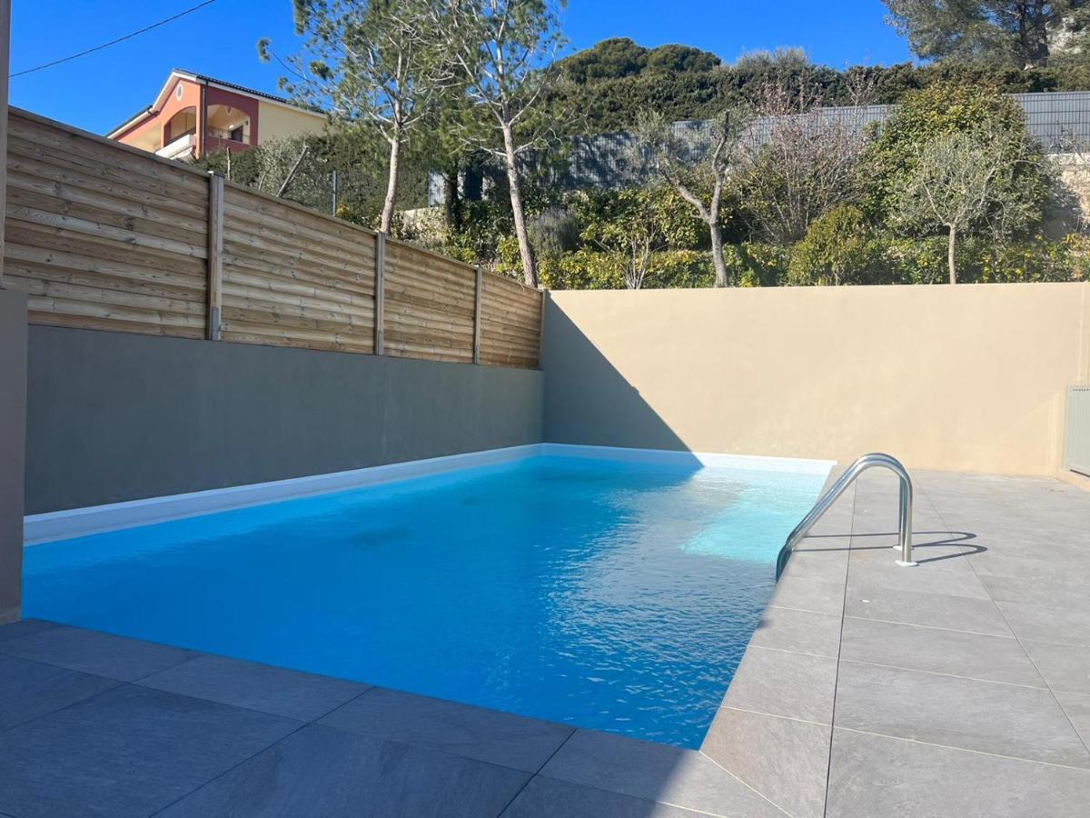 Magnifique 3 Pieces Vue Mer - Eze Lejlighed Eksteriør billede